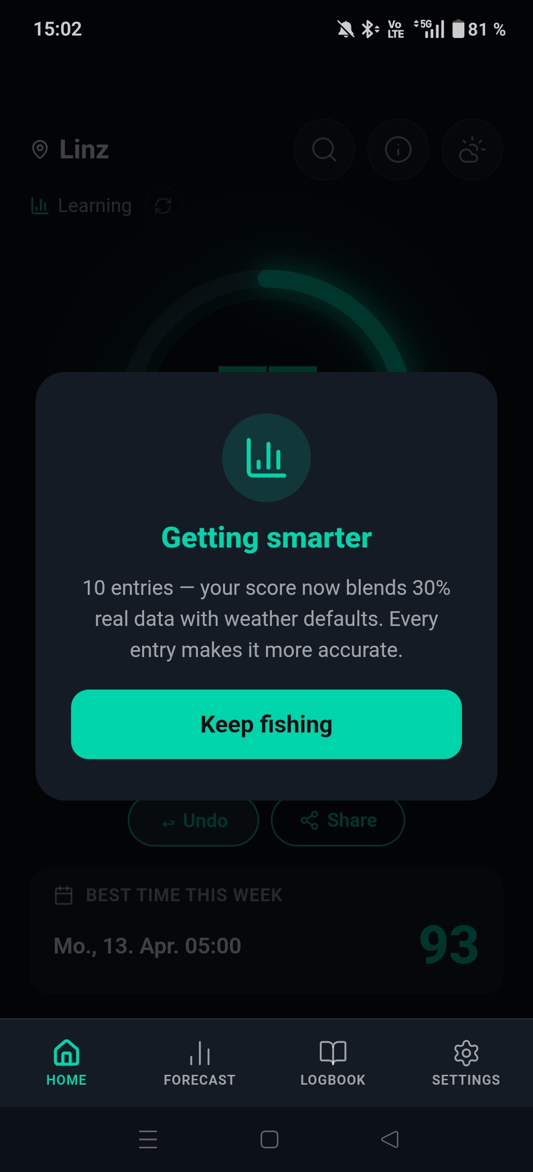 Personal Learning Milestone